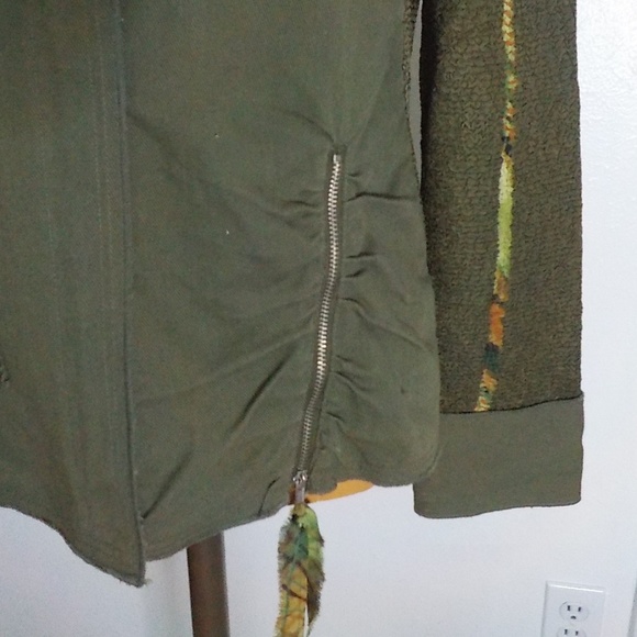 Lou Nardi Cotton & Stretch Military Style Jacket - Picture 4 of 13